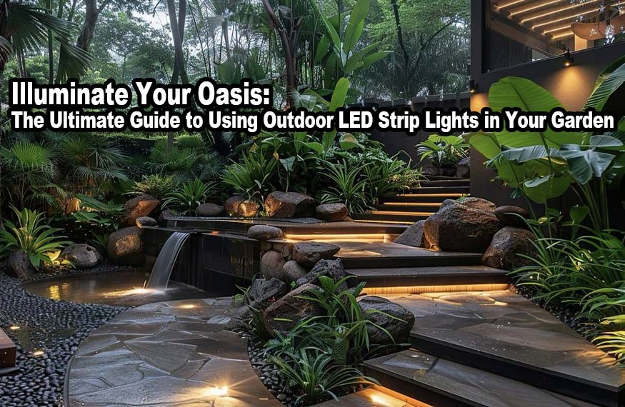 LED-Streifen für außen: Garten & Landschaft perfekt beleuchten
